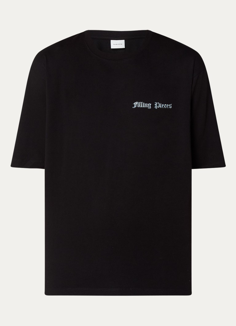 Camiseta Filling Pieces Chrome Flower com estampa do logo e das costas
