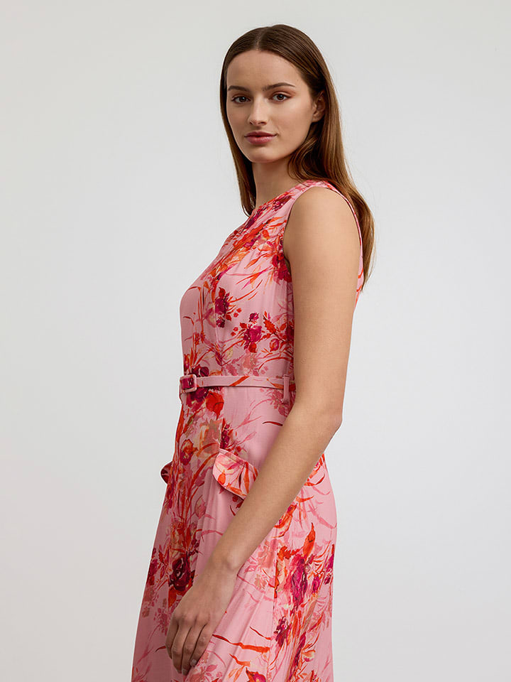 BGN Kleid in Rosa/ Rot günstig kaufen