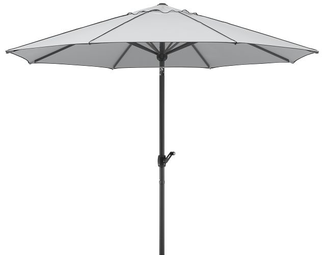 Schneider Schirme Schneider Sonnenschirm Adria, ca. 300 cm Ø, silbergrau