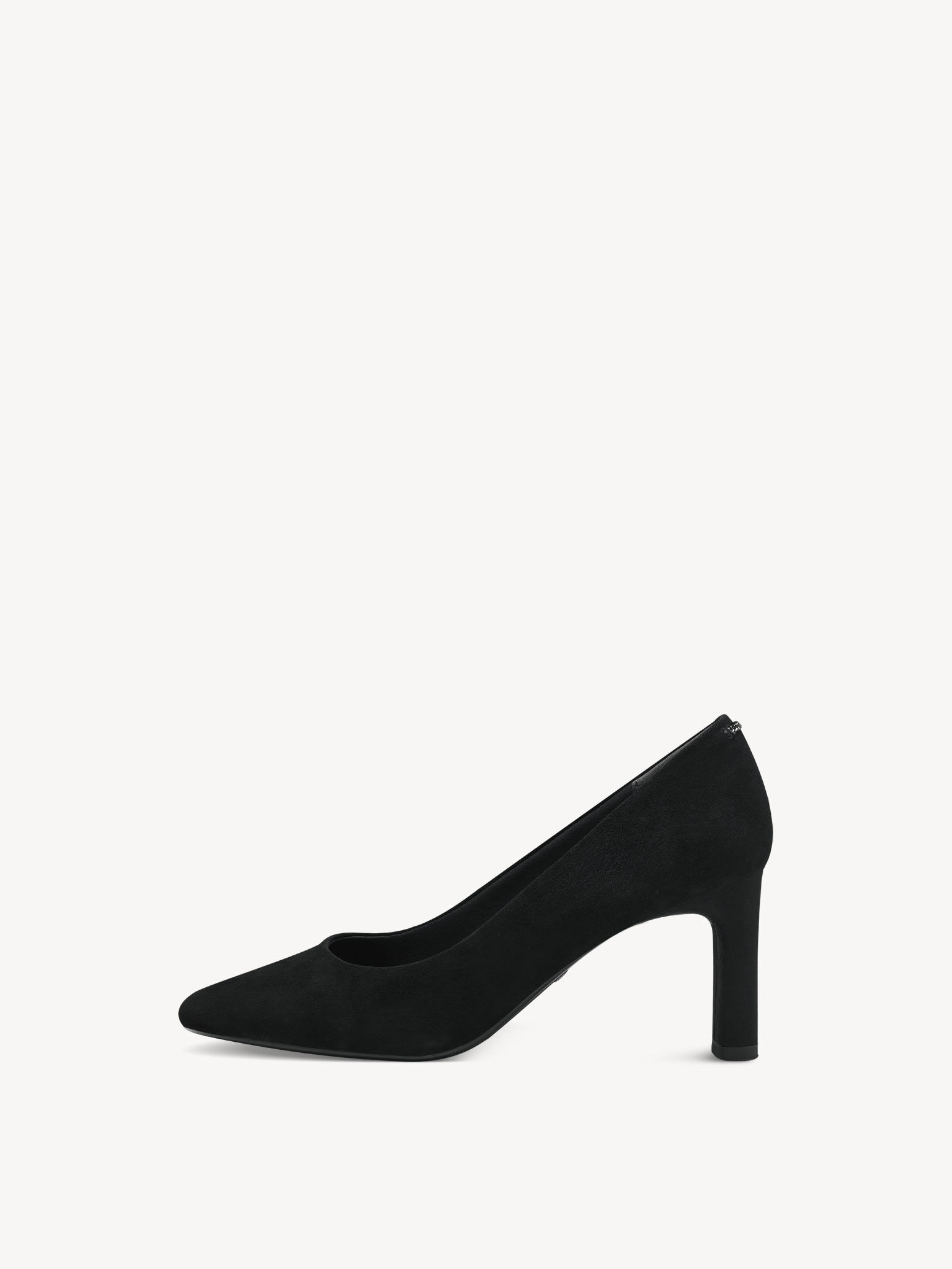 Escarpin en cuir - noir