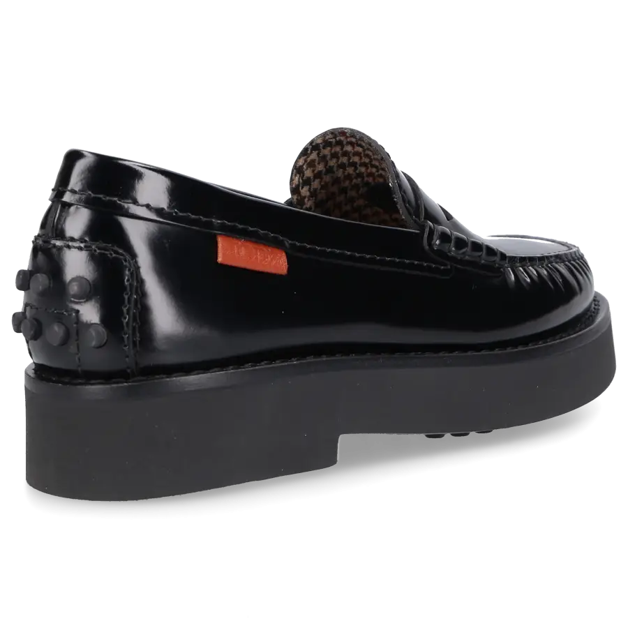 Tod's - Loafer LEATHER Kalbsleder - schwarz