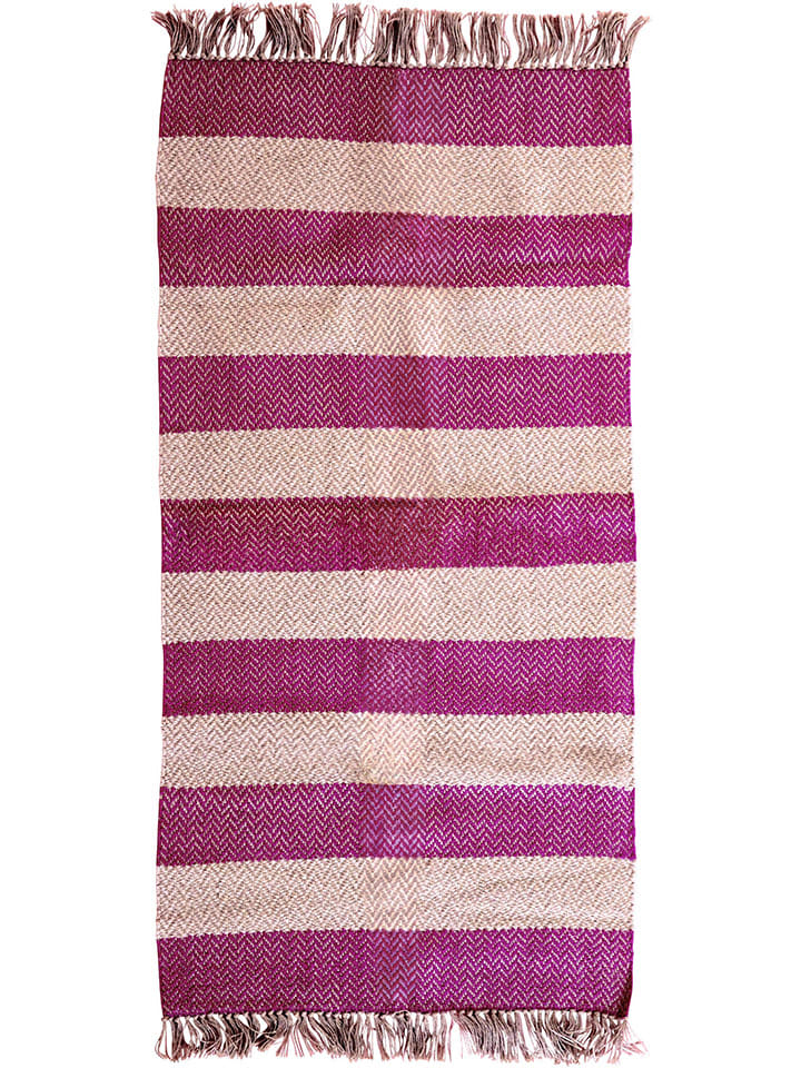 Rice Teppich in Creme/ Lila - (L)150 x (B)90 cm günstig kaufen onesize