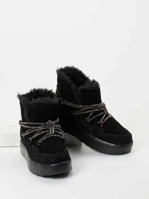 Schnürstiefelette-18050090009 CAFèNOIR