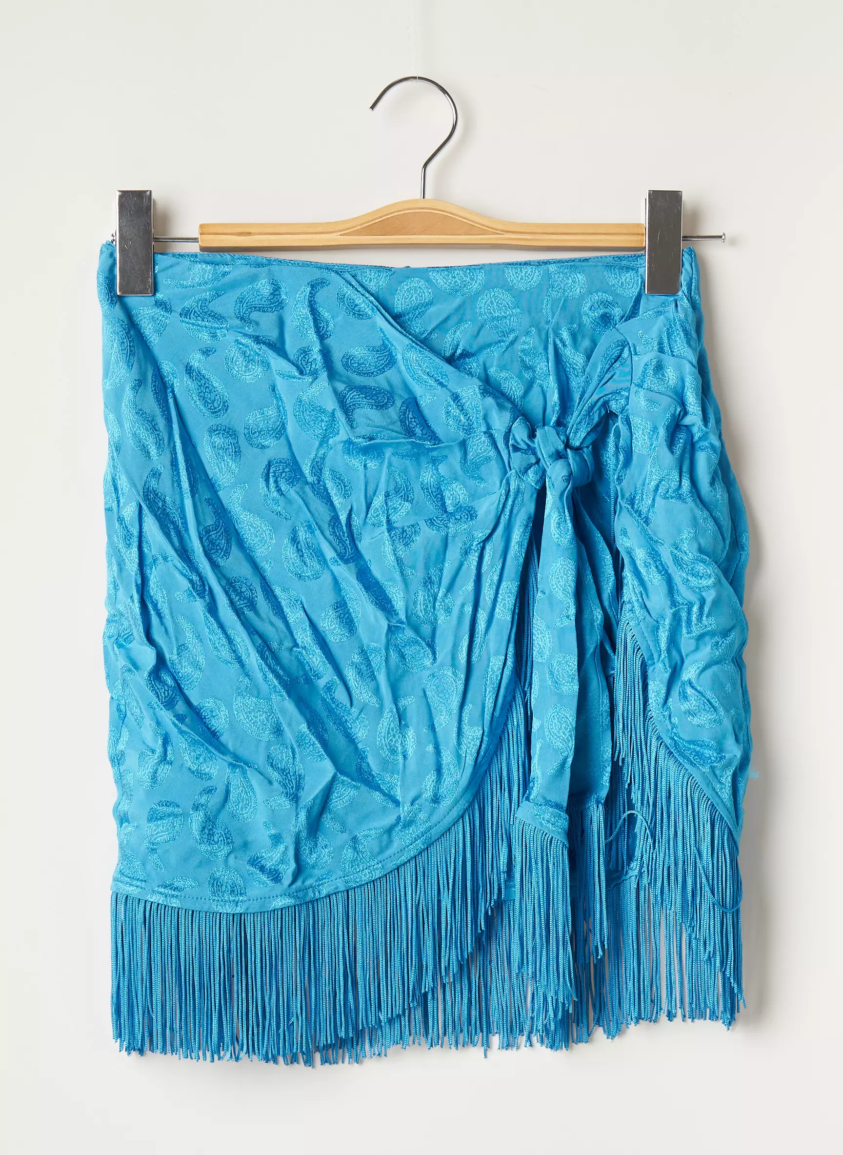 Mango Jupes Courtes Femme couleur bleu