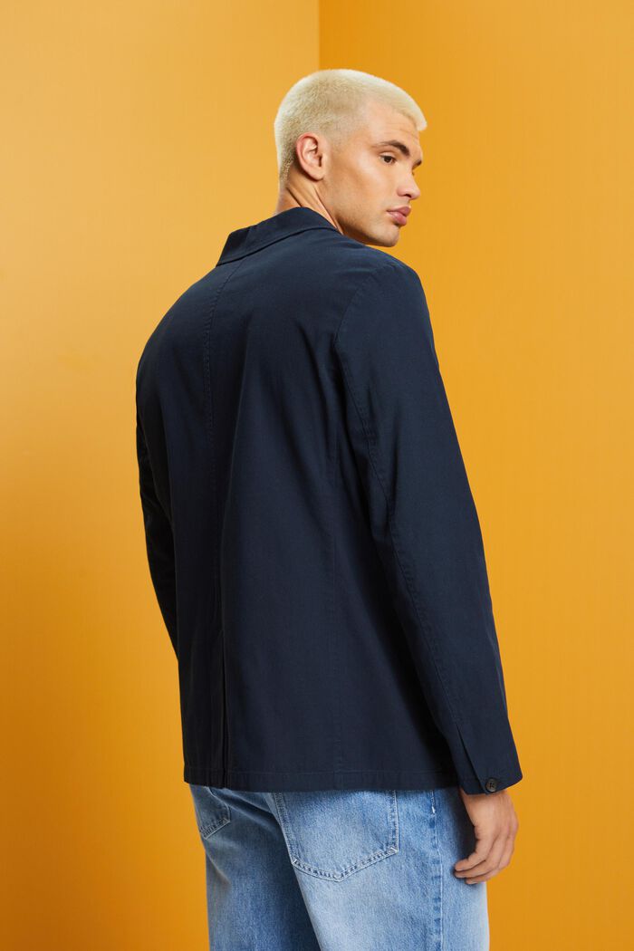 Blazerjacke aus Baumwolltwill