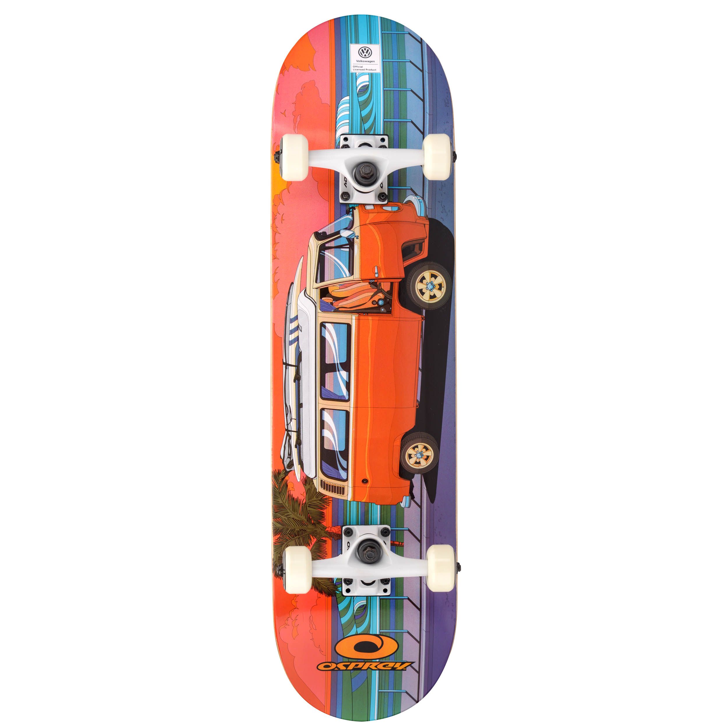 Volkswagen Sunset Classics Double Kick skateboard