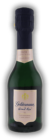 Geldermann Grand Rosé 0,2 Liter Geldermann Grand Rosé 0,2 Liter Strahlend lachsfarben, feinperlig, extravagant, fruchtig und trocken. 0,2	 Liter - Vol 12,0%
