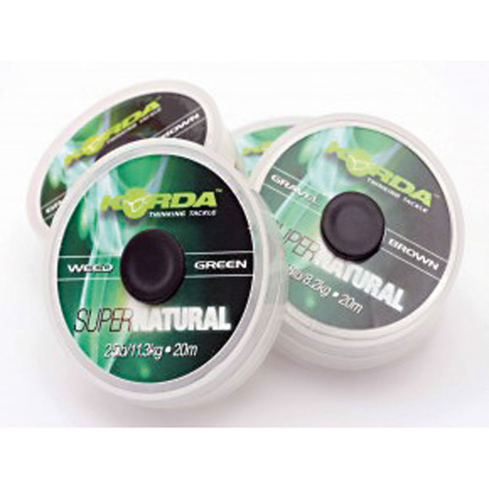 Korda Super Natural 25lb-s pontyelőke fonott zsinór