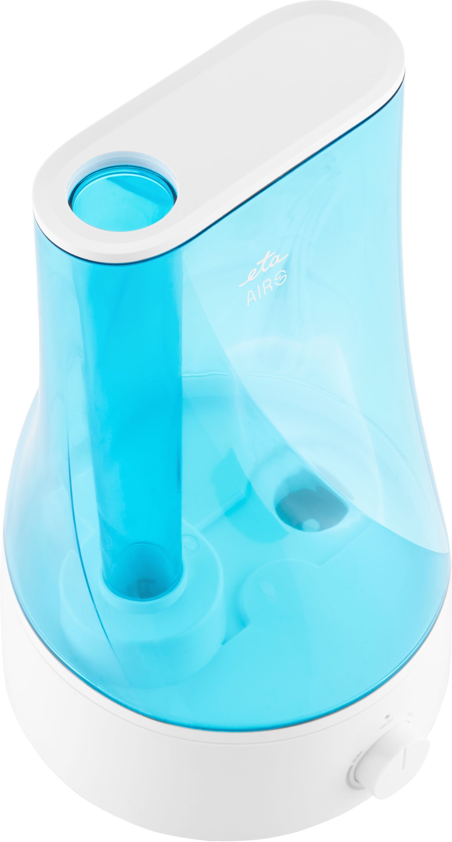 eta Luftbefeuchter AIRO ETA062890000, 3,2 l Wassertank, Ultraschall, 25 W, Zeitschaltuhr, geeignet für einen Raum von 30 m2