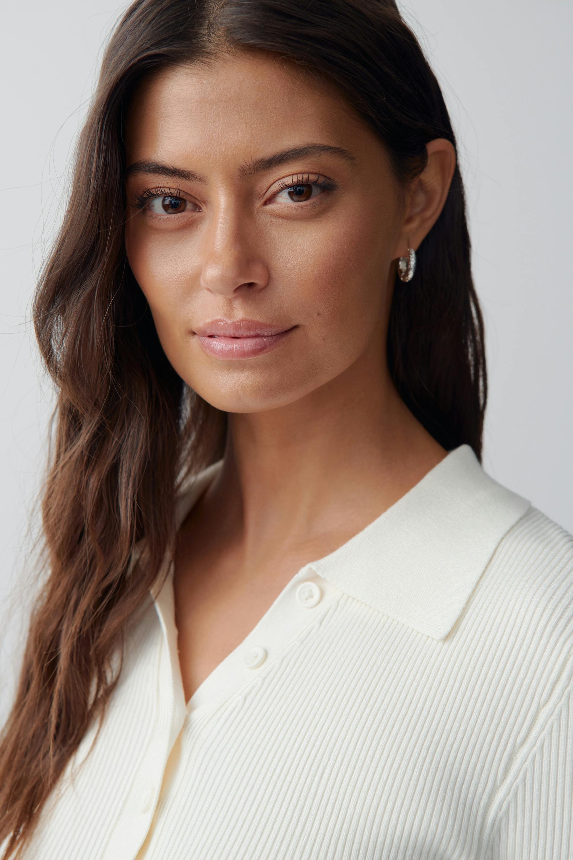 Knitted rib top