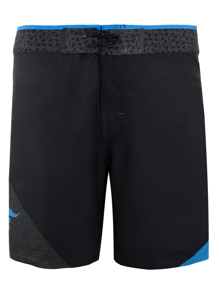 GUGGEN MOUNTAIN Badehose Kariert in Blau günstig kaufen