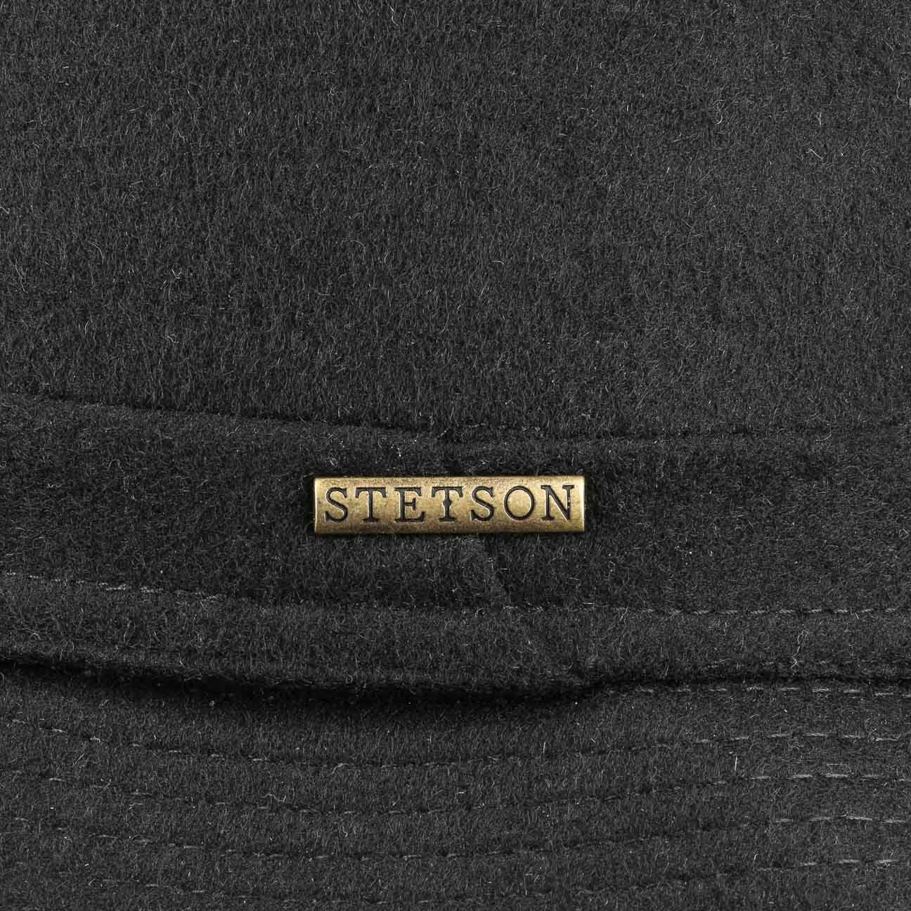 Stetson Fedora (1-St) Wollfilzhut mit Futter, Made in Italy