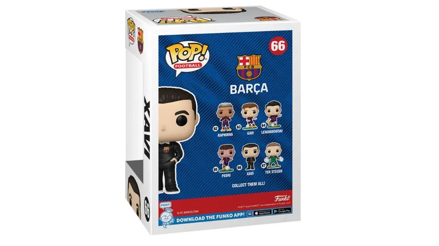 Funko - POP! - Football: Barcelona - Xavi Vinyl