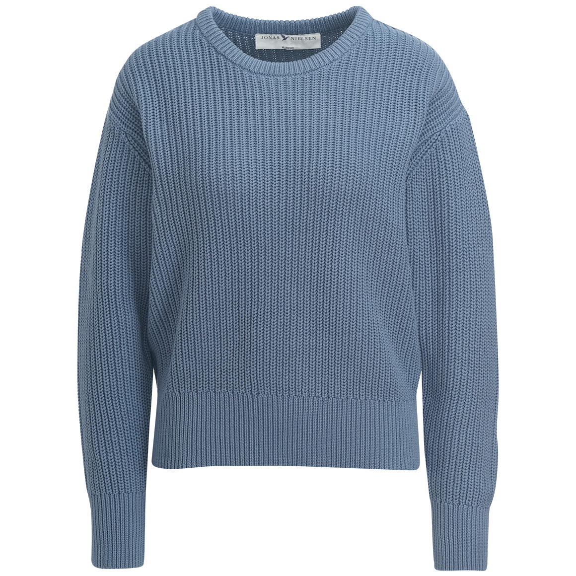 Damen Strickpullover mit Rundhalsausschnitt