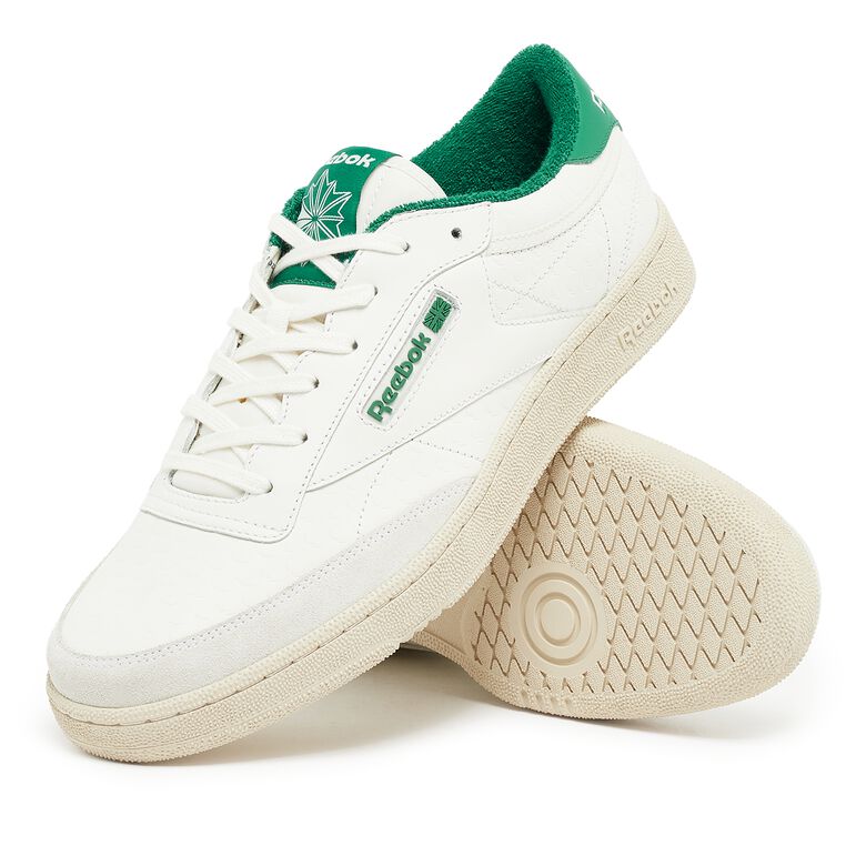 Reebok Club C white green