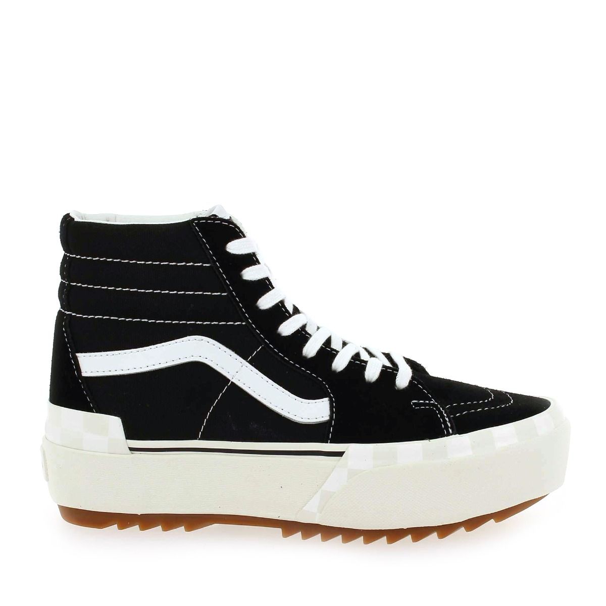 Vans  SK8-HI STACKED - Noir Blanc