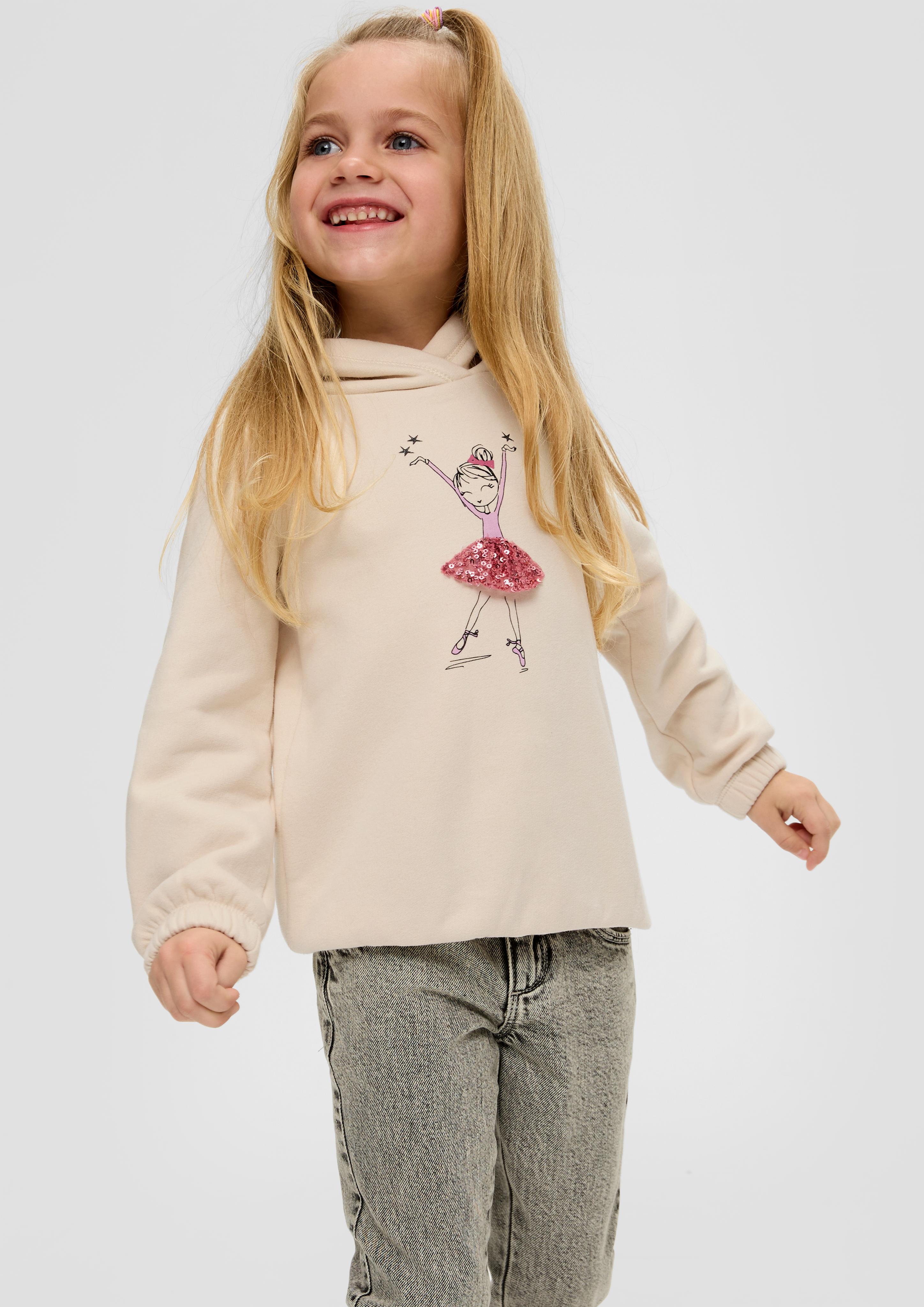 Sweatshirt mit Schalkragen  2137358-0805