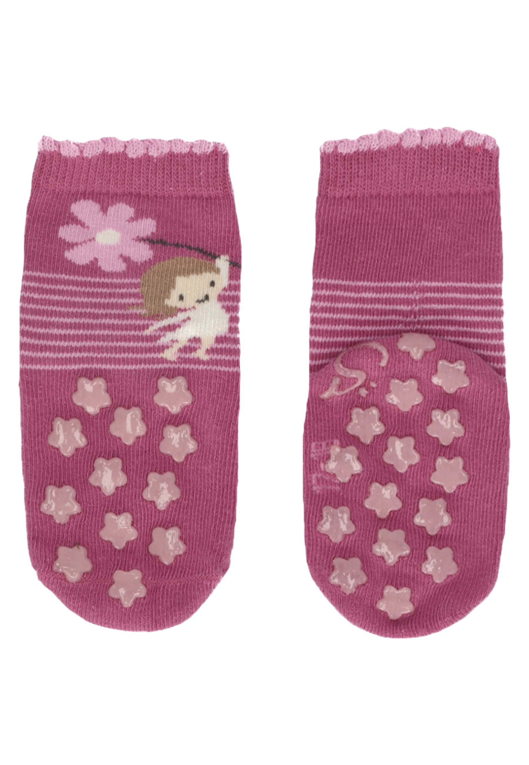 ABS Krabbelsocken im 2er Pack mit Motiv Kind