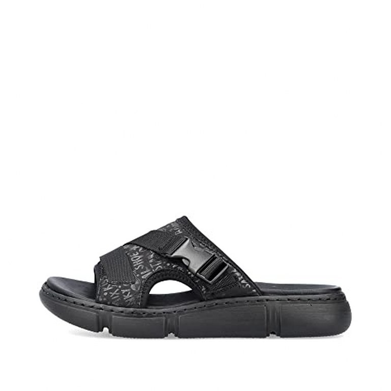 RIEKER Klassische Sandalen schwarz FSK Damen Sandalen