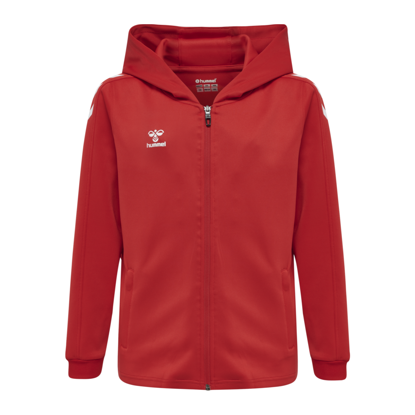 Hummel hmlCORE XK Kapuzenjacke Kids Rot F3062