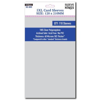 Sleeve Kings 5XL (120 x 210) 60 Microns (110)