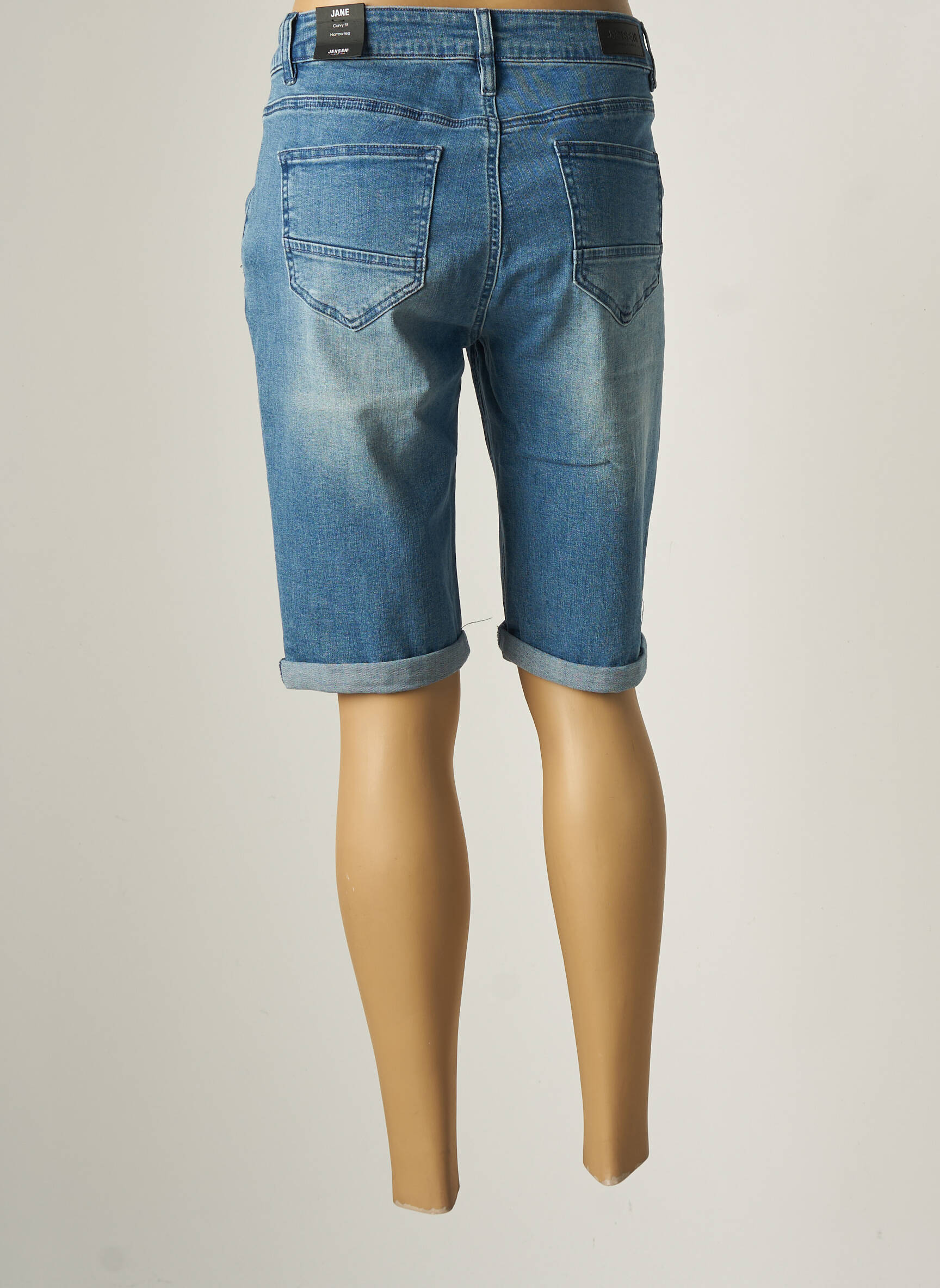 Jensen Bermudas Femme couleur bleu