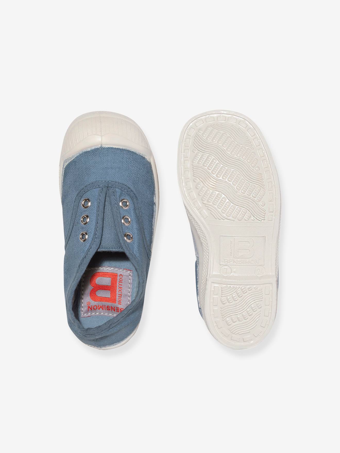 Tennis coton enfant Elly BENSIMON® kaki