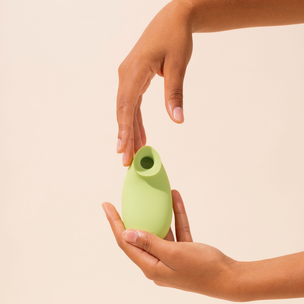 my lubie Aura, stimulateur clitoridien à succion- matcha Vibromasseur