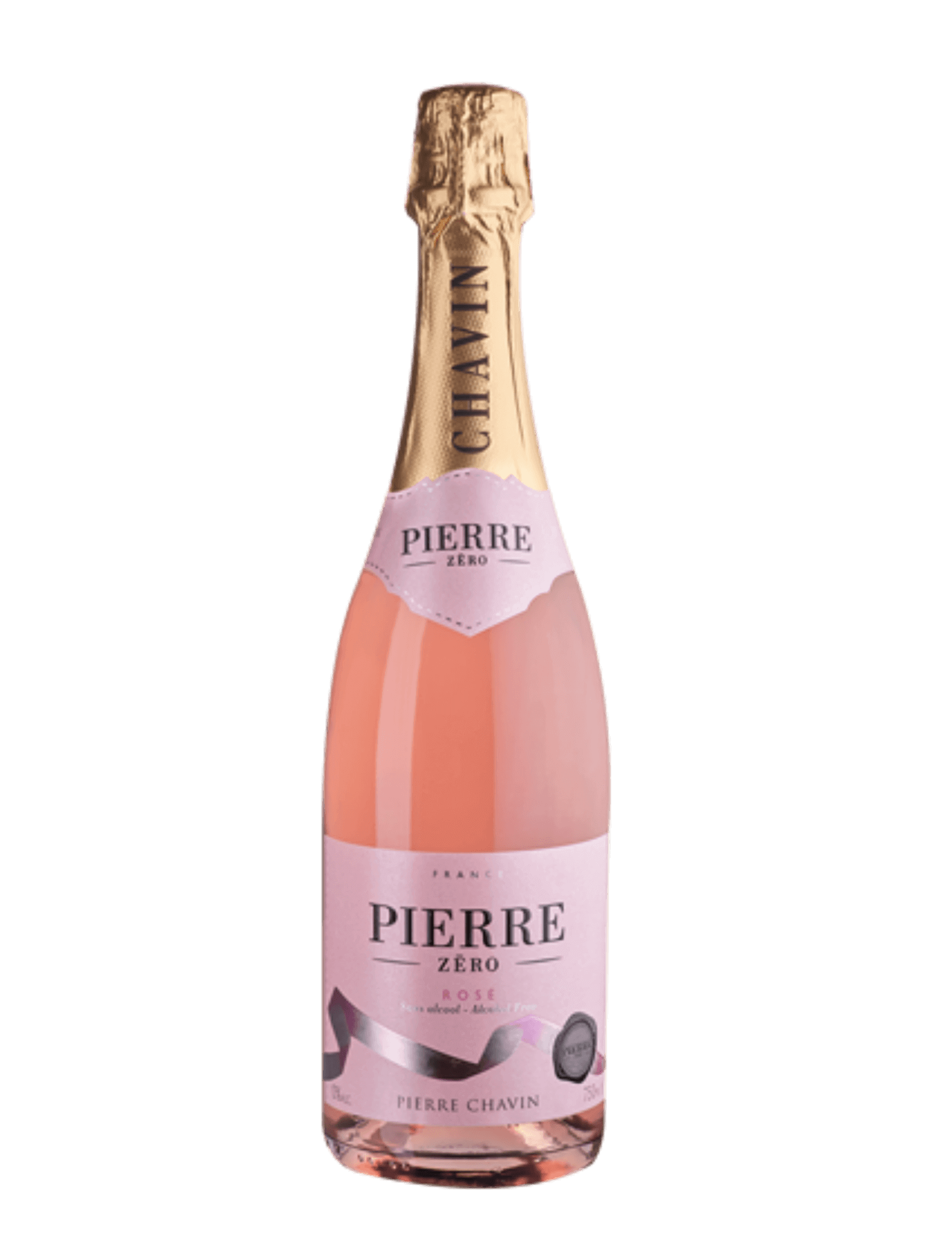 Pierre Zéro : Vin effervescent rosé désalcoolisé 0% - Gueule de joie 0° |  75 cl