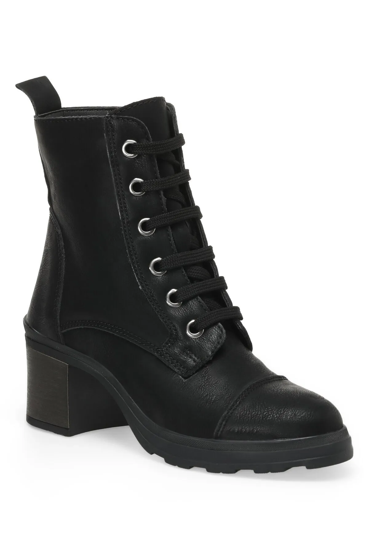 Polaris  320144.z 2pr Schwarze Damenstiefel mit Absatz