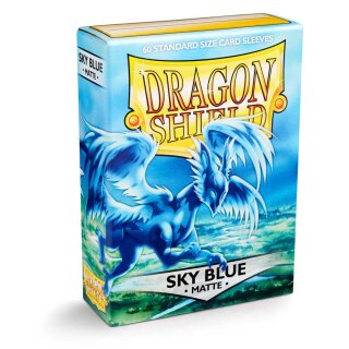 Schutzhüllen Dragon Shield Matte: Himmelblau (60 Stück)