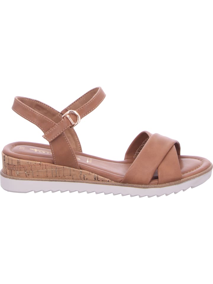 Tamaris Keilsandalette in braun günstig kaufen