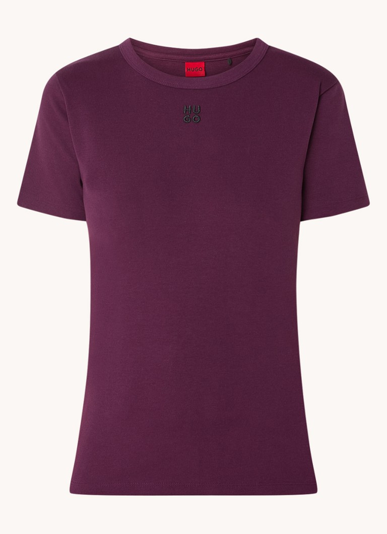 HUGO BOSS Deloris T-shirt with logo embroidery