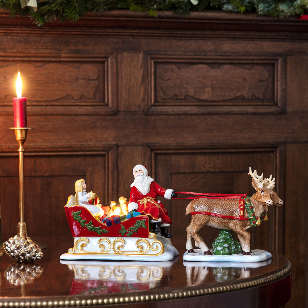 Villeroy & Boch Traîneau, nostalgie Christmas Toys Décoration