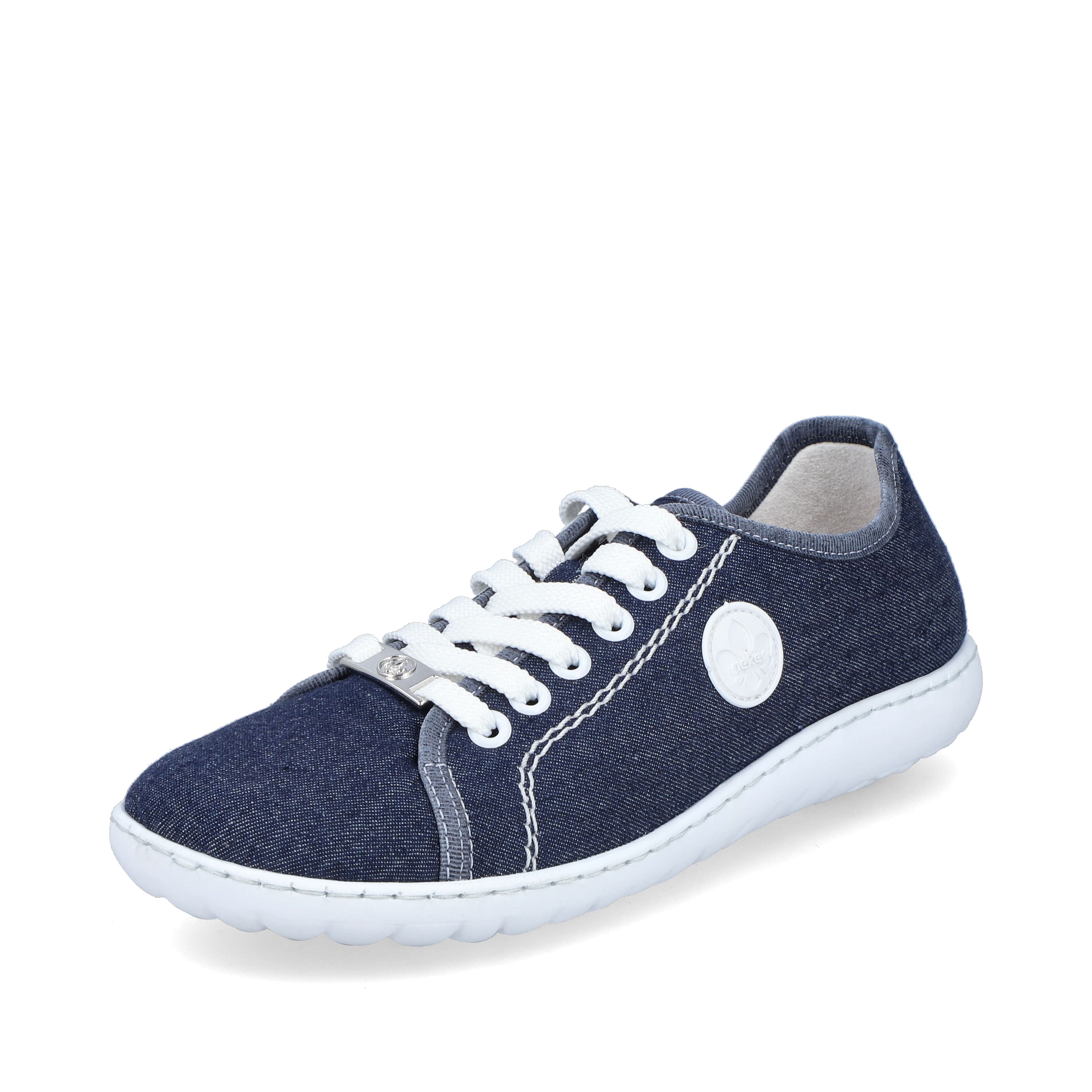 Rieker Damen Schnürschuhe marineblau
