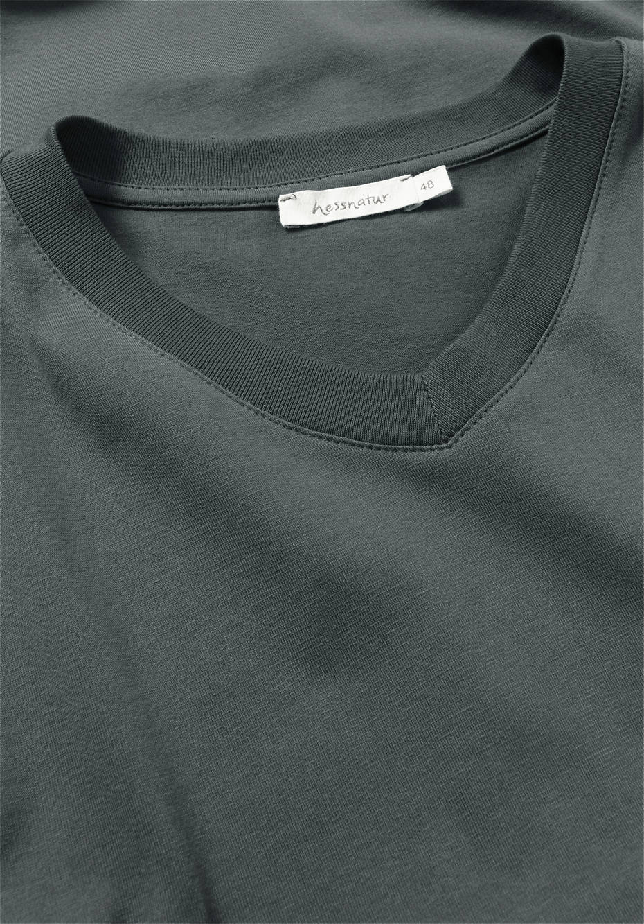 V-Shirt Regular aus reiner Bio-Baumwolle