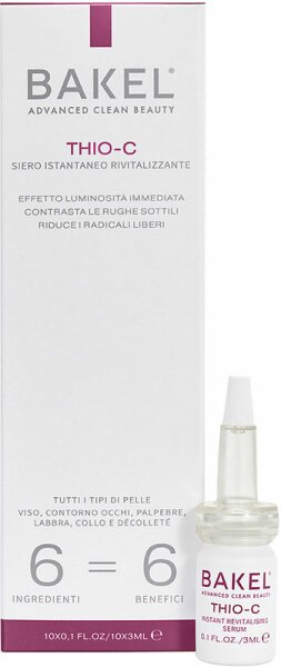 Bakel Thio-C Sofort Revitalisierendes Serum Gesichtsserum