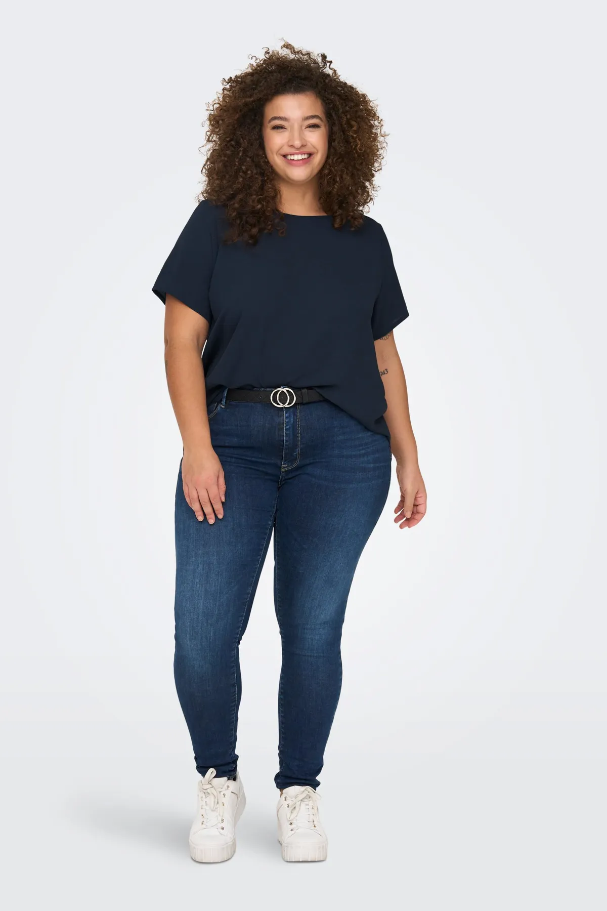 Only Carmakoma  CARVICA LIFE SS TOP WVN NOOS