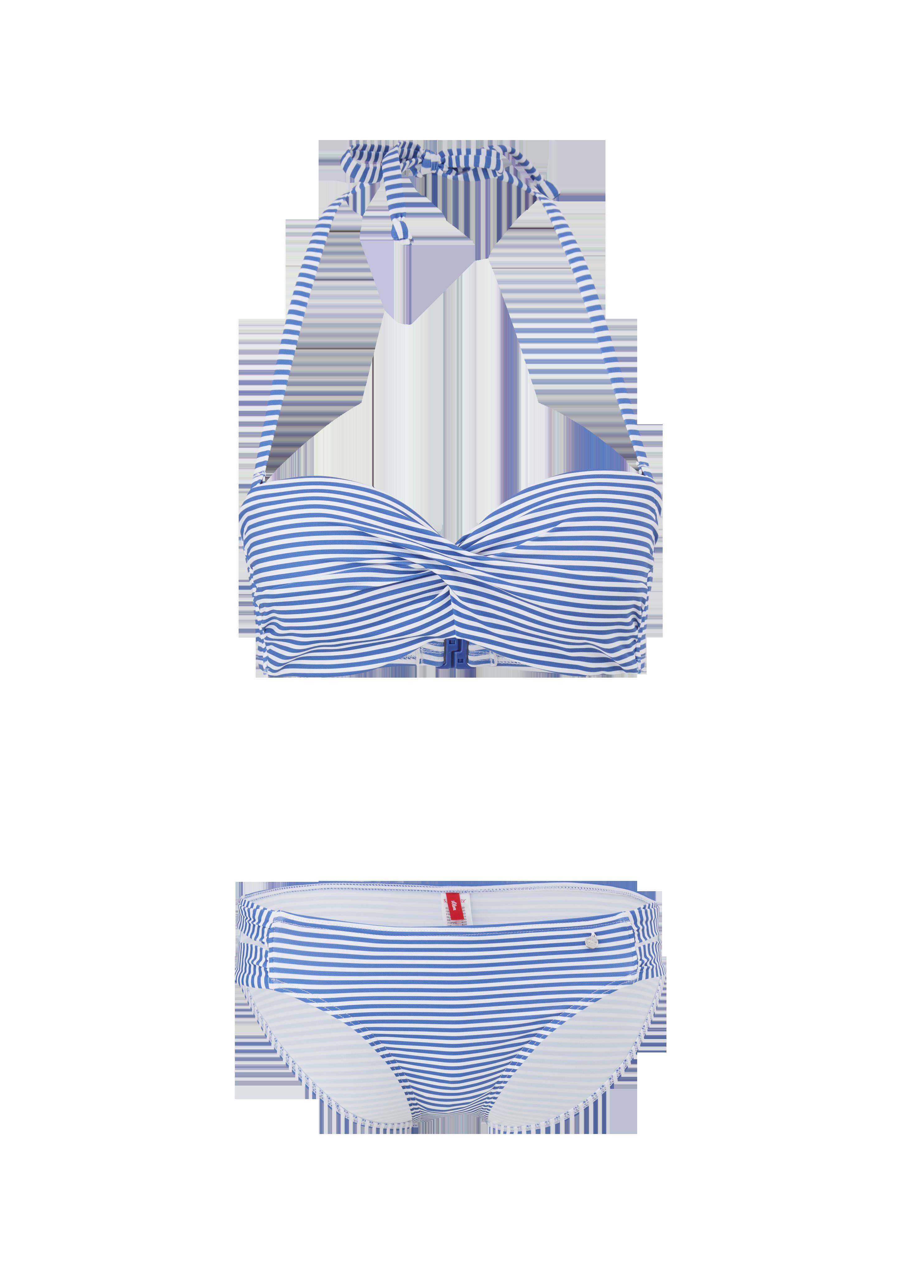 Bikini-Set mit Top in Wickel-Optik  6008039-50G1