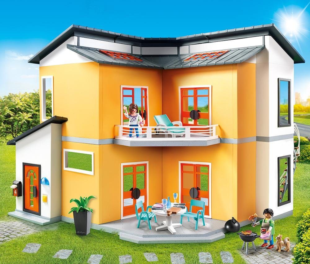 Playmobil® Konstruktions-Spielset Modernes Wohnhaus (9266), City Life, Made in Germany