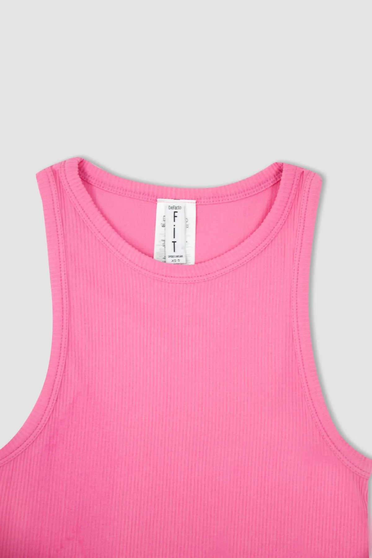 DeFacto  Defactofit Neckholder-Kragen, nahtloses, feuchtigkeitsableitendes Basic-Tanktop Y3986az22hs
