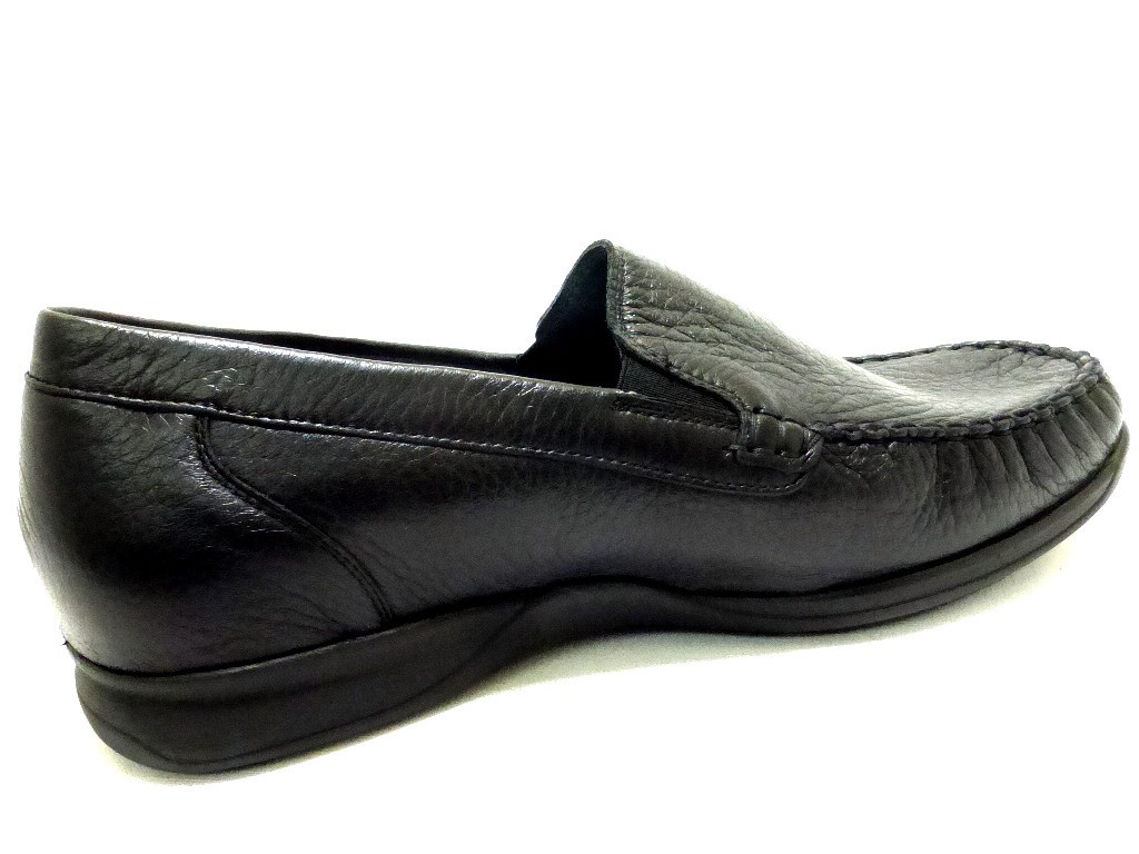 WALDLÄUFER Klassische Slipper schwarz