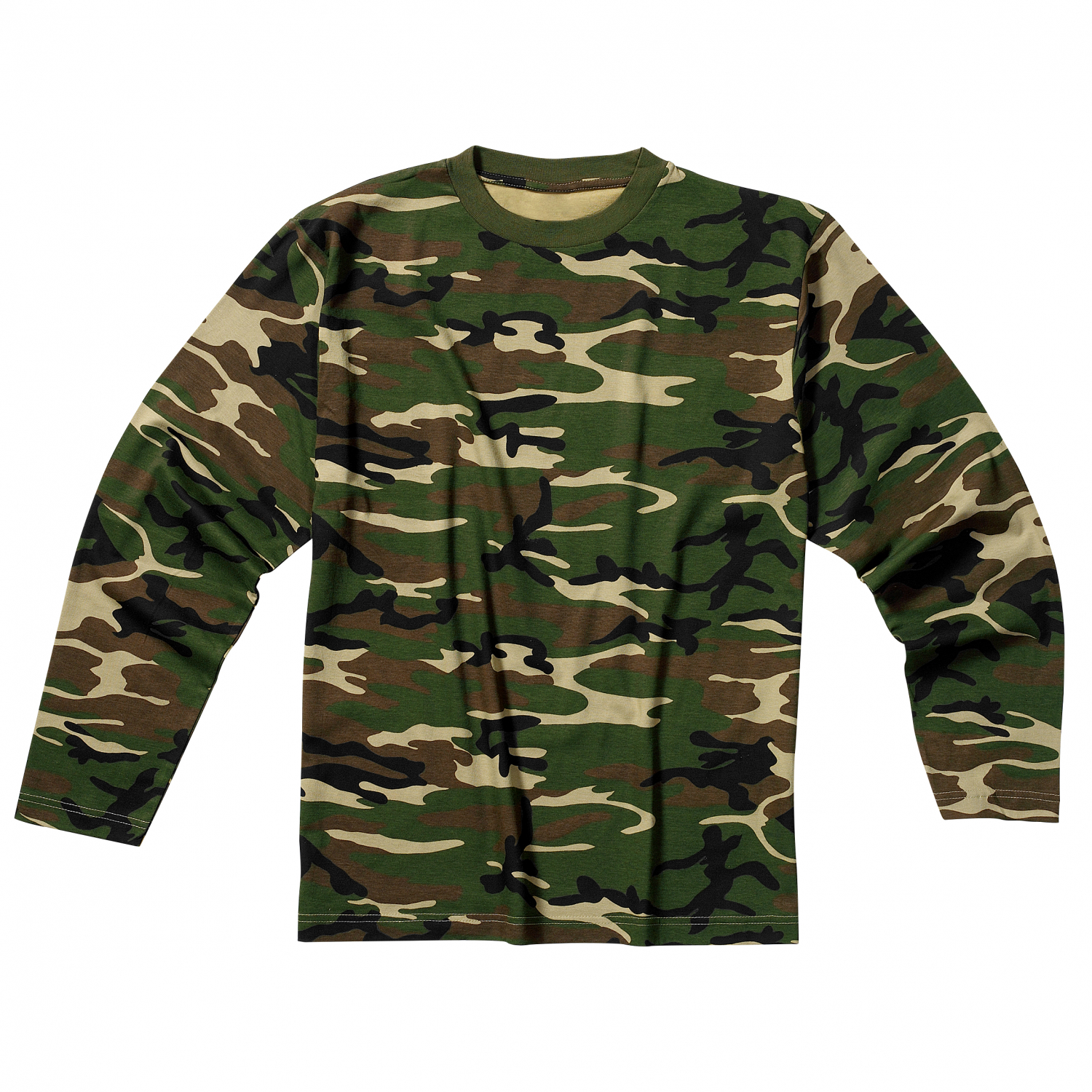 Miltec Herren Langarm-Shirt (Woodland)