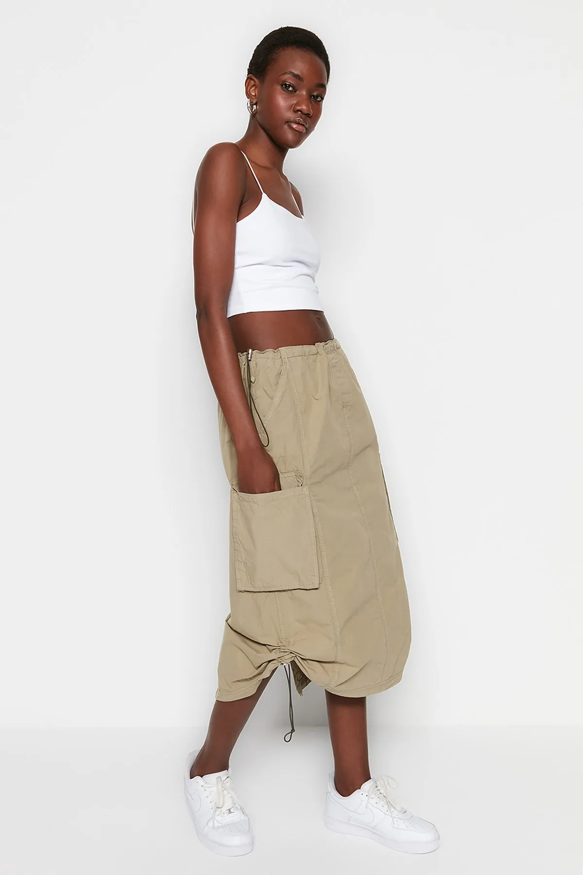 Trendyol Collection  Unterhemd - Khaki - Slim Fit