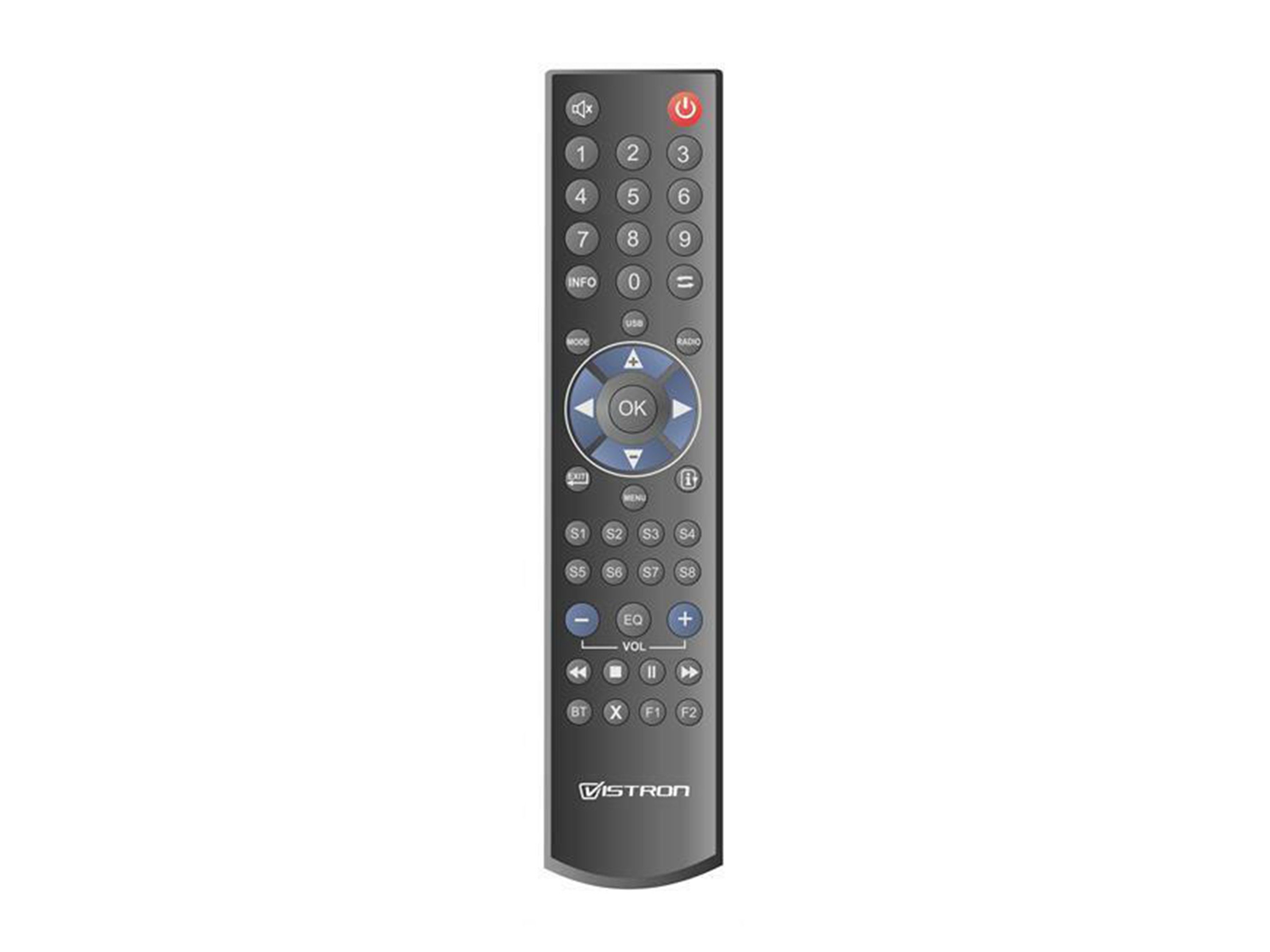 Vistron VT855 Kabelradio (DVB-C) Tuner (für Stereoanlagen, Audio R/L, RF IN und RF OUT)