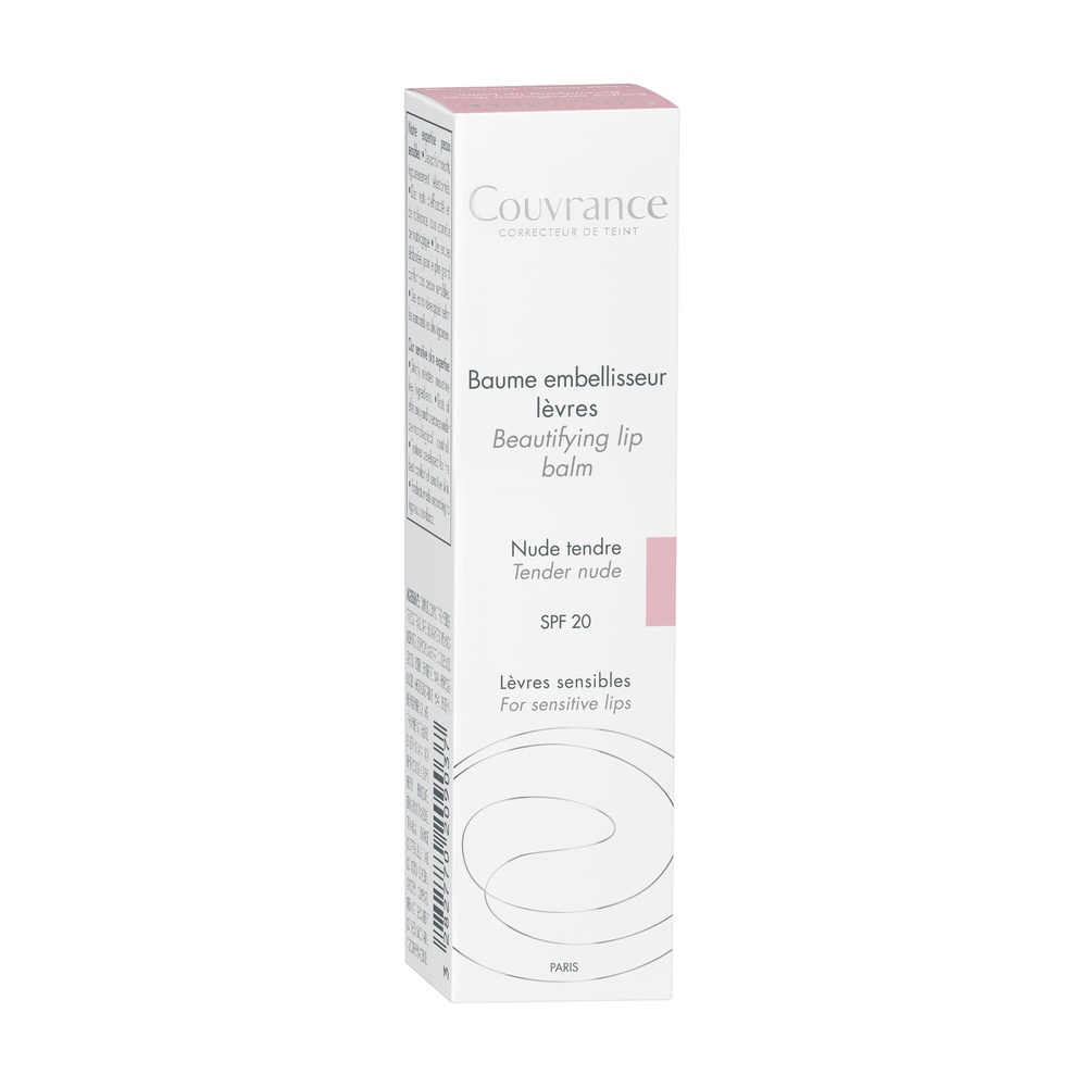 Avène COUVRANCE ROUGE A LEVRES NUDE Baume embe llisseur 3G Rouge à lèvres