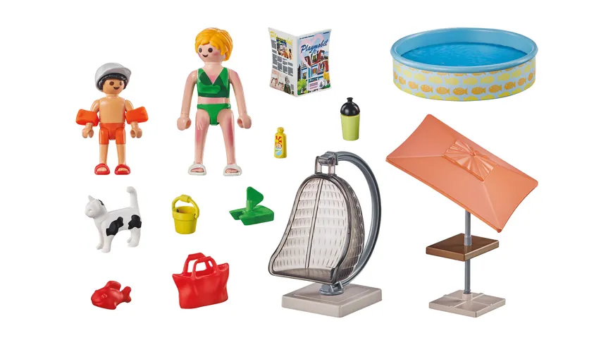 PLAYMOBIL 71476 - my Life - Planschspaß zu Hause