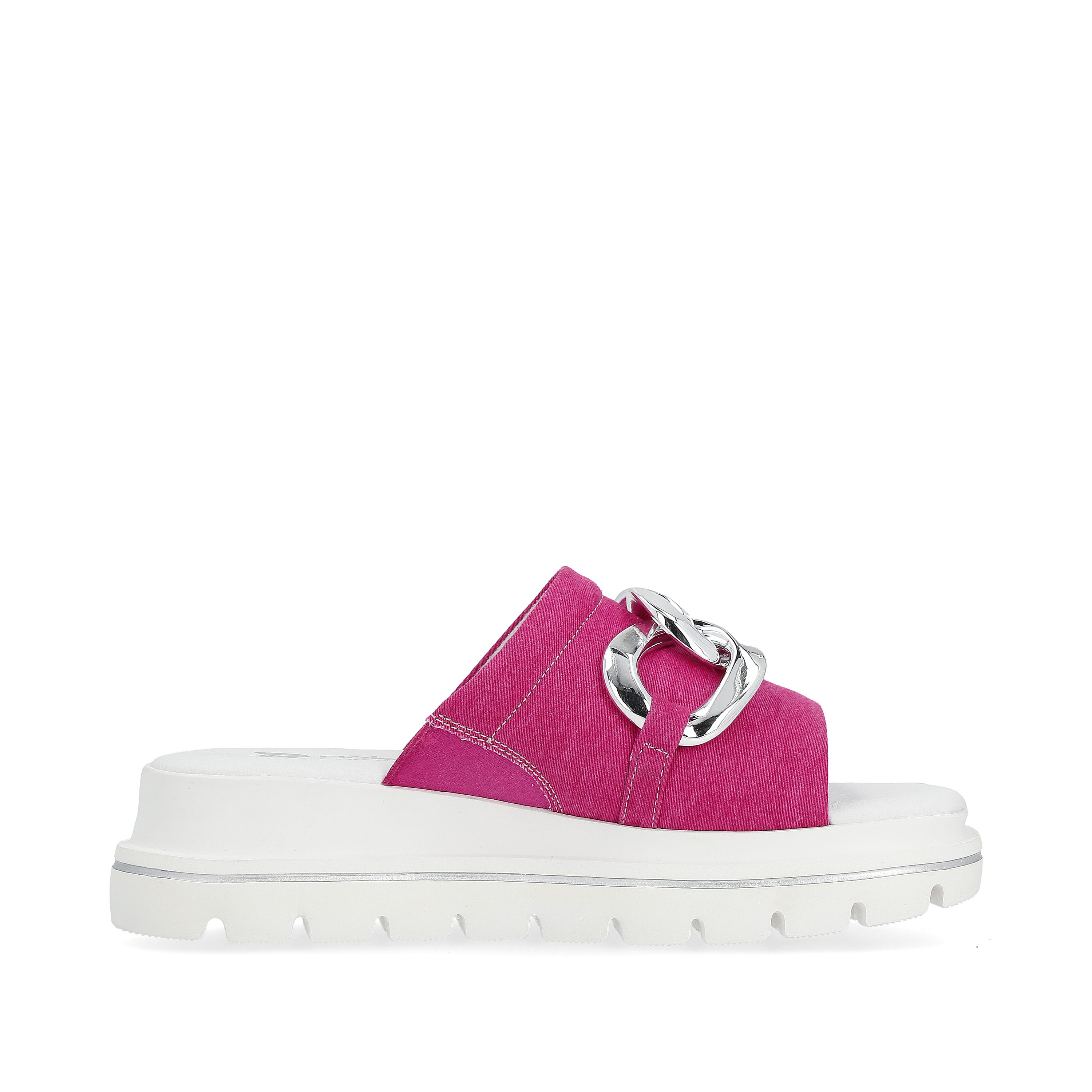Rieker Damen Pantoletten fuchsia