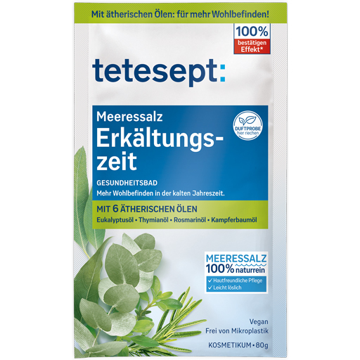 TETESEPT Meeressalz Erkältungszeit  80 g  Salz