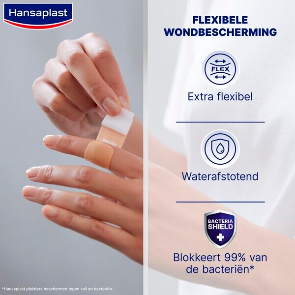 Hansaplast elastické náplasti Zdravotnícka pomôcka - 20 kusov